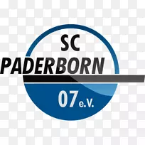 SC帕德尔伯恩07 1。fc帕德尔伯恩标志足球-足球