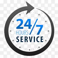 阿肯色州电力干式24/7服务标志维尔纽斯小摇滚24小时服务图标