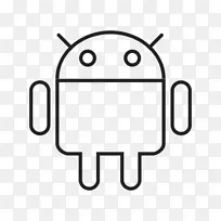 Android移动应用程序开发计算机图标iphone-android