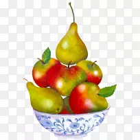 苹果食品辅料水果白梨亚洲梨苹果