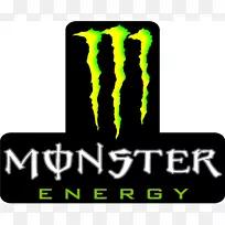 怪物能源标签品牌能量饮料标志-怪物饮料标志