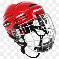 冰球头盔冰球Bauer曲棍球头盔