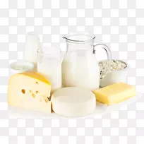 牛奶素食烹饪乳制品乳酪-牛奶