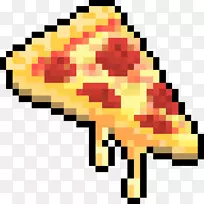 比萨像素艺术图片-比萨饼