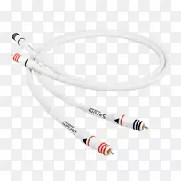 同轴电缆rca连接器弦电缆立体声音符