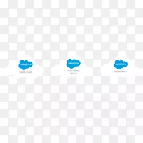 标识品牌产品设计字体-Salesforce徽标