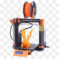 Prusa i3 3D打印Prusa研究挤出-3D打印机模型