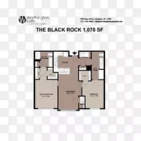 平面图房屋平面图建筑阁楼公寓平面图3d