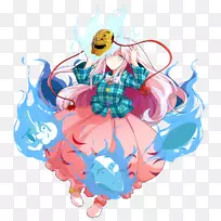 插图形象卡通无望化装角色-kokoro