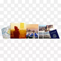 照片簿旅行摄影501必须访问城市旅游摄影旅行横幅设计