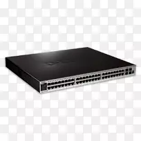 网络交换机千兆以太网d-link xStack dgs-3420-52 t电源在以太网上-cisco交换机