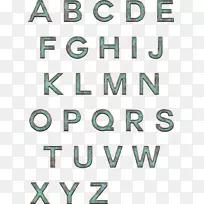 英文字母m-现实的铜字母表