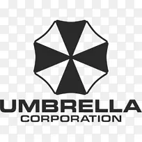 雨伞公司徽标黑色标志雨伞公司