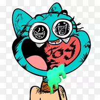 欢乐的gumball watterson卡通网络形象-令人惊叹的gumball世界