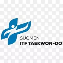 跆拳道Suomen ITF跆拳道标志国际跆拳道联合会品牌-跆拳道