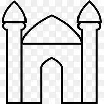 清真寺可伸缩图形封装PostScript清真寺图标