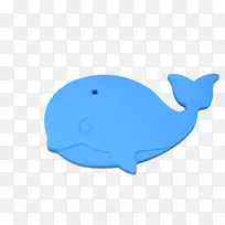 海豚甲壳动物深蓝色海洋生物-海豚