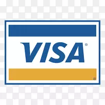 信用卡签证徽标万事达卡-信用卡