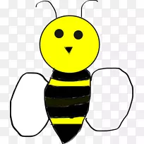 西方蜜蜂剪贴画大黄蜂