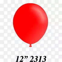 玩具气球夹艺术红色png图片.气球