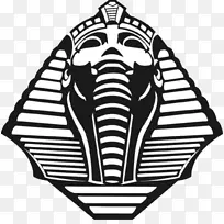 古埃及吉萨大狮身人面像阿尔法菲阿尔法剪贴画-阿兹特卡