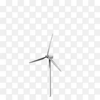 风力涡轮机风车能绿色风车