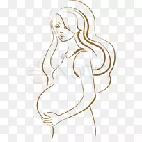 图形怀孕剪贴画png图片绘图.怀孕
