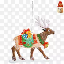 驯鹿圣诞装饰品圣诞节圣诞树沃尔法尔特手绘厨师