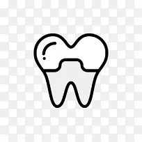 人类牙齿保健-牙齿微笑