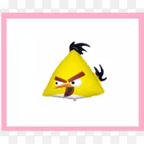 愤怒的小鸟朋友黄色玩具气球-小鸟