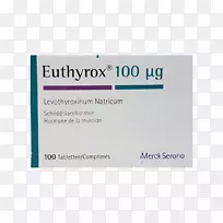 瑞士左旋甲状腺素片赛诺菲-默克公司标识