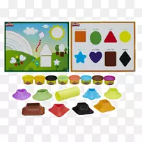 Play-doh Amazon.com玩具形状学习-玩具