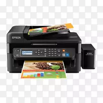 多功能打印机喷墨打印图像扫描仪爱普生打印机