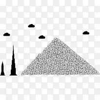 帝国建筑国际基因工程机器哈利法三角-哈利法塔线绘制