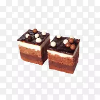 巧克力布朗尼软糖巧克力蛋糕巧克力松露巧克力细雨