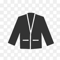 茄克衫燕尾服休闲夹克电脑图标服装夹克