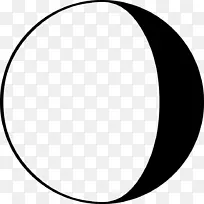 月相月历符号-月亮