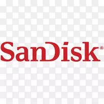 SanDisk徽标usb闪存驱动Milpitas安全数字cf徽标