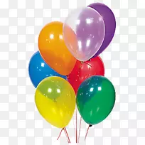 气球生日派对乳胶色气球