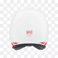 摩托车头盔附件xx.g10螺栓白色喷气式敞开面头盔m滑雪板头盔-咖啡厅赛车