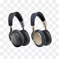 Bowers&Wilkins px噪声-消除耳机，主动噪声控制-戴耳机