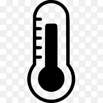 剪贴画图形计算机图标温度数字温度计