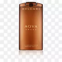 Bvlgari aqva pour homme atlantiqve口袋喷雾15毫升香水产品设计-淋浴凝胶