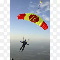 降落伞katana双人跳伞风筝运动降落伞