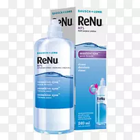 Bausch&Lomb Renu MPS隐形眼镜Bausch+Lomb-多用途