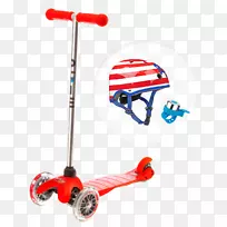踢踏板滑板儿童微移动系统车轮-踢滑板车