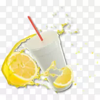 柠檬水橙汁饮料橙汁食品-柠檬