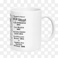 咖啡杯产品字体杯