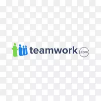 LOGO Teamwork.com品牌产品项目管理-团队合作标识