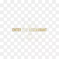 商标字体桌面壁纸线-餐厅菜单应用程序